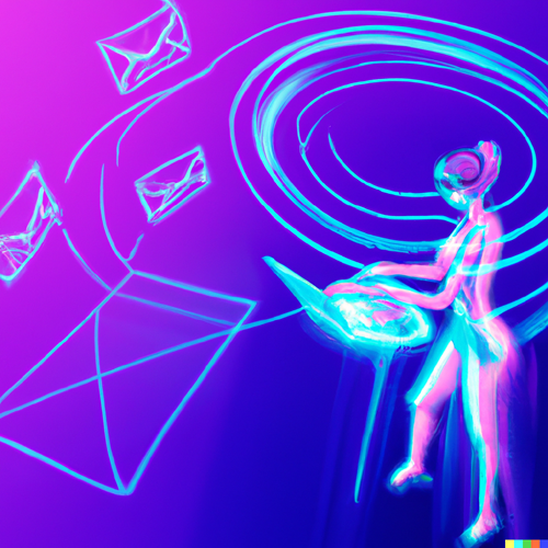 A futuristic virtual marketing assistant